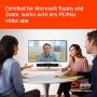 Poly - Studio - Premium Audio and Video Conferencing System (Polycom) - Plug-and-Play USB Connectivity - Video Solution for Home Office & Small Conference Rooms