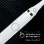 Gleem Electric Toothbrush, Battery Powered, Soft Bristles, White