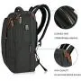 KROSER Laptop Backpack Large Computer Backpack Fits up to 17.3 Inch Laptop with USB Charging Port Water-Repellent School Travel Backpack Casual Daypack for Business/College/Women/Men-Charcoal Black KROSER Laptop Backpack Large Computer Backpack Fits up to 17.3 Inch Laptop with USB Charging Port Water-Repellent School Travel Backpack Casual Daypack for Business/College/Women/Men-Charcoal Black