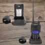 Retevis RT6 Waterproof 2 Way Radio Long Range,High Power Walkie Talkies for Adults, Dual Band 128 CH LCD Outdoor with Earpiece (2 Pack)