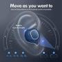 Wireless Earbuds, Mpow M30 Bluetooth Earbuds, Deep Bass Sound, IPX8 Waterproof Bluetooth Headphones in-Ear, Touch Control Wireless Earphones, 25 Hrs w/USB-C Fast Charging/Twin&Mono Mode/Mics, Blue