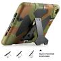 New iPad 9.7 2018 / 2017 Case, KIDSPR Lightweight Shockproof Rugged Cover with Stand Protective Full Body Rugged for Kids for New iPad 9.7 inch 2018/2017 (6th Gen, 5th Gen) (Army/Black)