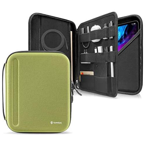 tomtoc Portfolio Case for iPad Pro 12.9-inch 2018 & 2020, Protective Sleeve with Accessories Pocket, Carrying Storage Bag for iPad Pencil/Adapter/Hubs/Cables/ Magic Keyboard Fit Surface Pro 12.3 tomtoc Portfolio Case for iPad Pro 12.9-inch 2018 & 2020, Protective Sleeve with Accessories Pocket, Carrying Storage Bag for iPad Pencil/Adapter/Hubs/Cables/ Magic Keyboard Fit Surface Pro 12.3