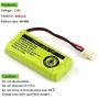 BT183342/BT283342 2.4V 800mAh Ni-MH Battery Pack, Compatible with AT&T VTech Cordless Phone Batteries BT166342/BT266342 BT162342/BT262342 CS6709 CS6609 CS6509 CS6409 EL52100 EL50003 (Pack 2)