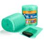 Fuxury Green Anti-Static Bubble Pouches 7.5x7.5 Inch,2 Rolls 50 Packs Total Anti-Static Bubble Cushioning Wrap Pouch Bag Roll Bubble Bags Pouches