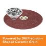 3M Cubitron II Fibre Disc 982C - 36+ Grit Metal Grinding Disc - Ceramic Precision Shaped Grain - For Angle Grinders - TN Quick Change - 4.5'' diam. - Pack of 25