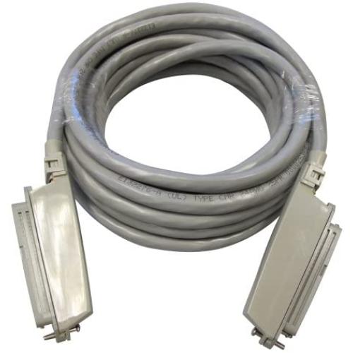 Allen Tel 25-3-PC-10-GY 25 Pair Telco Cable Assembly-One Female Connector/One Male Plug, 10 Foot