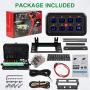 8 Gang Toutch Switch Panel - JOYHO Automatic Dimmable Panel, On-Off Led Multifunction Switch, Pod Electronic fuse System Circuit Control Box with Harness and Stickers for RV Marine Car Vehicles Truck