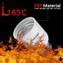 DiCUNO E26 to E39 Adapter, Medium E26 to Mogul E39 Screw Base Light Bulb Socket Converter, Maximum 300W and 165℃ Heat Resistant 6Pcs