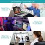 Webcam with Microphone, 1080P Full HD Webcam Streaming Computer Web Camera for Video Calling Conferencing Recording, USB Webcams for PC Laptop Desktop