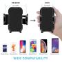 Kuelor Car Cup Holder Phone Mount, Adjustable Long Arm Cell Phone Holder with 360° Rotatable Cradle for Most Smartphones Such as iPhone, Samsung and GPS