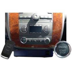 EasyGO AM-GMT-933L Smart Key Remote Start and Alarm System with Blue Topaz Metallic Door Handle