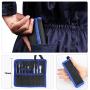 Precision Tweezers, 9 PCS ESD Tweezer Set, Anti-Static Stainless Steel Tweezers Kit Perfect for Craft, Jewelry, Soldering, Laboratory Work, Electronics, Detailed Work