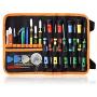 25pcs Electronics Repair Tool Kit, GangZhiBao Precision Screwdriver Set Magnetic for Fix Apple iPhone,Cell Phone,Smart Watch,Computer,PC,Tablet,iPad,Camera,Xbox,PS4 Pry Open Replace Screen Battery