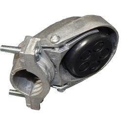 Morris Products Aluminum Service Entrance Cap – Clamp On Caps – for Pulling Service Drop Conductors, Rigid Conduit, IMC, E.M.T. – Heavy Duty Pressure Clamp – Weather Resistant – 2-1/2”