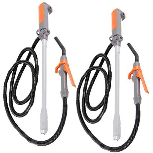 2PK - TERA PUMP TREP03 Multi-Purpose Powered Liquid Transfer Pump/Fuel Transfer Pump - 110V AC / 12VDC, 2.8 GPM
