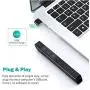 VicTsing Presentation Clicker Wireless Presenter Remote, 100FT Presentation Remote with Laser Pointer Presentation Pointer PPT PowerPoint Clicker