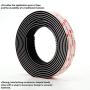 3M Dual Lock Reclosable Fasteners Heavy Duty Industrial Use Black TB3550 1'' x 10 ft Mated Strip Indoor/Outdoor Use Great for Metal, Glass, Acrylic, PC, ABS