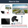 HDMI to VGA, Benfei Compact Gold-Plated HDMI to VGA Adapter (Male to Female) Compatible for Computer, Desktop, Laptop, PC, Monitor, Projector, Raspberry Pi, Roku, Xbox, PS4, MacBook, Mac Mini and More