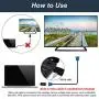 HDMI to VGA, Benfei Compact Gold-Plated HDMI to VGA Adapter (Male to Female) Compatible for Computer, Desktop, Laptop, PC, Monitor, Projector, Raspberry Pi, Roku, Xbox, PS4, MacBook, Mac Mini and More
