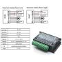 EASON Stepper Motor Driver TB6600 4A DC9-42V 32 Subdivision for Nema 17, 23 Series Stepper Motor CNC Controller single Axis Hybrid MicroStepping