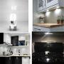 G8 LED Bulb Dimmable 3W Equivalent to T4 JCD Type Bi-Pin G8 Base Halogen Bulb 20W-25W, AC 110-120V Mini G8 Bulb Daylight White 6000K for Under Cabinet Light, Under Counter Kitchen Lighting (10 Pack)