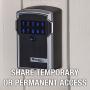 Master Lock Box, Electronic Wall Mount Key Safe with Personal Use Software Platform, 3-1/4 in. Wide, 5441D