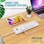 Power Strip with USB Ports, Bototek Surge Protector with 10 AC Outlets and 4 USB Charging Ports,1875W/15A, 2100 Joules, 6 Feet Long Extension Cord for Smartphone Tablets Home,Office & Hotel- White