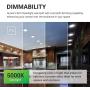 Sunco Lighting 12 Pack 6 Inch Slim LED Downlight, Baffle Trim, Junction Box, 14W=100W, 850 LM, Dimmable, 5000K Daylight, Recessed Jbox Fixture, IC Rated, Retrofit Installation - ETL & Energy Star