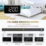Rocam Alarm Clock for Bedrooms - Large 6.5'' LED Display with Dimmer, Snooze, 7 Color Night Light, Easy to Set, USB Chargers, Battery Backup, 12/24 Hours for Heavy Sleepers, Kids, Boys, Girls, Elderly Rocam Alarm Clock for Bedrooms - Large 6.5'' LED Display with Dimmer, Snooze, 7 Color Night Light, Easy to Set, USB Chargers, Battery Backup, 12/24 Hours for Heavy Sleepers, Kids, Boys, Girls, Elderly