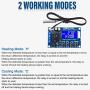 2 Pieces XY-T01 Electronic Temperature Controller, DC 6 - 30V 24V Digital Temperature Control Module -50°C to 100°C Digital Thermostat Temperature Control Switch Boards with Waterproof NTC Probe