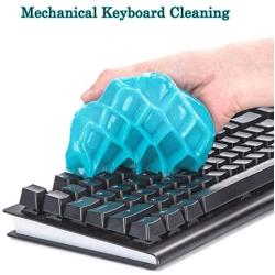 ColorCoral Cleaning Gel Universal Gel Cleaner for Car Vent Keyboard Auto Cleaning Putty Dashboard Dust Remover Putty Auto Duster Cleaning Kit 160G