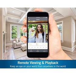 Night Owl 1080p HD Smart Video Doorbell with 2-Way Audio, Night Vision, Real-Time Alerts, Free Remote Viewing App, Dual Sensor Technology, Wide Viewing Angle and Customizable Storage Options