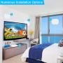 TV Antenna, Amplified HD Digital HDTV Indoor Antenna 200 Miles Long Range Supply for 1080p 4K HD Local Channels Support All TV, Indoor Smart Switch Amplifier Signal Booster - 17ft Coax Cable