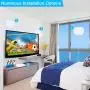 TV Antenna, Amplified HD Digital HDTV Indoor Antenna 200 Miles Long Range Supply for 1080p 4K HD Local Channels Support All TV, Indoor Smart Switch Amplifier Signal Booster - 17ft Coax Cable