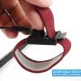 Anti Static ESD Wrist Strap - FEITA Antistatic Bracelet with 8 Feet Grounding Wire - Static-Release Wristband with Clip - Wine Red - 1 Pc