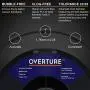 Overture PLA Plus (PLA+) Filament 1.75mm Toughness Enhanced PLA Roll with 3D Build Surface 200 × 200mm, Premium PLA 1kg Spool (2.2lbs), Dimensional Accuracy +/- 0.05 mm (Black, 2-Pack) Overture PLA Plus (PLA+) Filament 1.75mm Toughness Enhanced PLA Roll with 3D Build Surface 200 × 200mm, Premium PLA 1kg Spool (2.2lbs), Dimensional Accuracy +/- 0.05 mm (Black, 2-Pack)