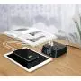 Electronic Alarm Clock Charger Power Strip Surge Protector, 4 USB Ports 2 Outlets 6FT Power Cord Charging Station for Bedside,Home,Hotel,Office (Adjustable Brightness, ON/Off Switch,DST Time) Electronic Alarm Clock Charger Power Strip Surge Protector, 4 USB Ports 2 Outlets 6FT Power Cord Charging Station for Bedside,Home,Hotel,Office (Adjustable Brightness, ON/Off Switch,DST Time)