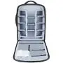 Neewer 2-in-1 Convertible Wheeled Camera Backpack Luggage Trolley Case with Double Bar, Anti-shock Detachable Padded Compartment for SLR/DSLR Cameras, Tripod, Lens and Other Accessories (Black/Grey)