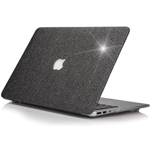 Funut Case for MacBook Pro 15 A1286, Shiny Leather Hard Shell Cover Rubberized Protective Case for MacBook Pro 15 Inch A1286 with CD Drive Non Retina(# Shiny Gray)