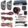 EASYGUARD EC200-K9 2 Way Car Alarm System with LCD Pager Display Remote Engine Start Turbo Timer Mode Shock Alarm DC12V Long Remote Range
