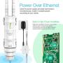 FLASHOWL AC600 Gigabit Wireless Access Point Outdoor WiFi Extender WiFi Range Extender Dual Band 2.4G + 5G 600Mbps Internet Signal Booster Amplifier in PoE & 2 Antennas Used for Outdoor WiFi Coverage