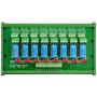 Electronics-Salon DIN Rail Mount 8 DPDT Signal Relay Interface Module. (Operating Voltage: DC 24V) Electronics-Salon DIN Rail Mount 8 DPDT Signal Relay Interface Module. (Operating Voltage: DC 24V)