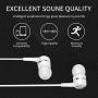 Earbuds Headphones with Microphone 5 Pack, Earbuds Wired Stereo Earphones in-Ear Headphones Bass Earbuds, Compatible with iPhone and Android Smartphones, iPod, iPad, MP3 Players, Fits Most 3.5mm Jack