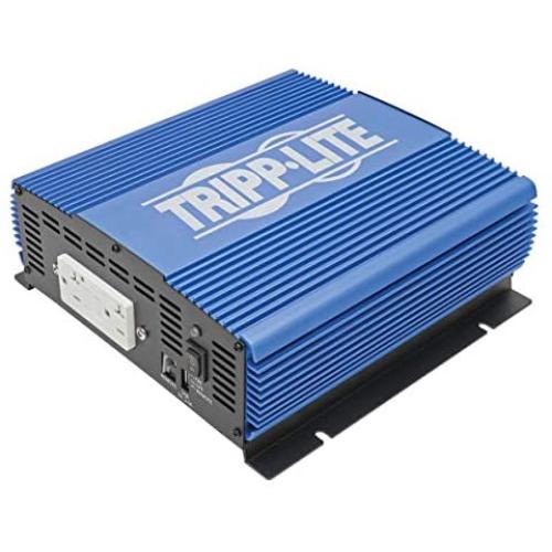 Tripp Lite 2000W Power Inverter, Medium-Duty Power Inverter with 2 AC 1 USB Outlets, 2.0A Battery Cables (Pinv2000)