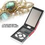 Qkiss 200gx0.01g Weigh Gram Digital Scale High Precision Jewelry Scale Gram Smart LCD Display Electronic Weight Scale, Mini Pocket Weight Jewelry Scale