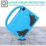 iPad 9.7 2018 / 2017 / Air 1/2 / Pro 9.7 Case for Kids - SUPLIK Durable Shockproof Protective Handle Bumper Stand Cover with Screen Protector for iPad 9.7 inch 5th/6th Generation, Blue