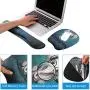 Holilife Keyboard Wrist Rest Pad and Wrist Support Mouse Pad, Ergonomic Design Memory Foam Pad for Pain Relief and Non-Slip Rubber Base Set for Home Office Laptop Computer Gaming, Elephant Holilife Keyboard Wrist Rest Pad and Wrist Support Mouse Pad, Ergonomic Design Memory Foam Pad for Pain Relief and Non-Slip Rubber Base Set for Home Office Laptop Computer Gaming, Elephant