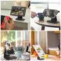 Apple Watch Stand, ZVEdeng Phone and Apple Watch Stand, Apple Watch Charging Station Stand Dock, Universal Stand Holder for iPhone 12 Pro Max/12/12 Pro/12 Mini Apple Watch 38mm-42mm-Black Leather