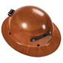 MSA 460389 Skullgard Protective Hat with Lamp Bracket and Cord Holder, Standard Size, Natural Tan